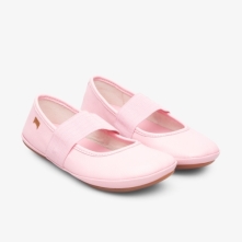 Camper Light Pink Ballerinas Kids - Right Online Ireland | OVKJI0426